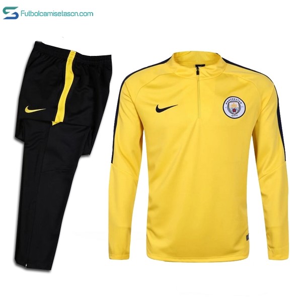 Chandal Manchester City 2017/18 Amarillo